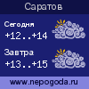 Прогноз погоды в городе Саратов